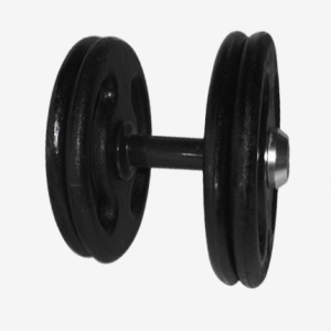 Dumbell Pintado pegada revestida  5 KG