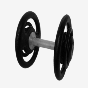 Dumbell Pintado pegada recartilhada 20 KG