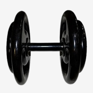 Dumbell Emborrachado peg.revest. 25 KG