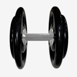 Dumbell Emborrachado peg. Recart. 40 KG