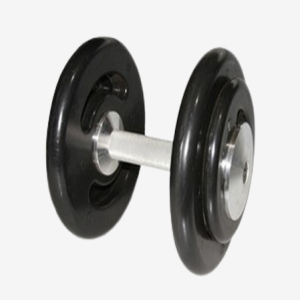 Dumbell Injetado c/ a pegada recartilhada 25 KG