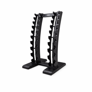 SUPORTE DE HALTER CURVADO BLACK 10 PARES