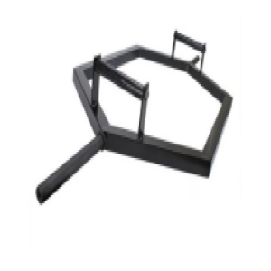BARRA HEXAGONAL PEGADA INOX STANDARD