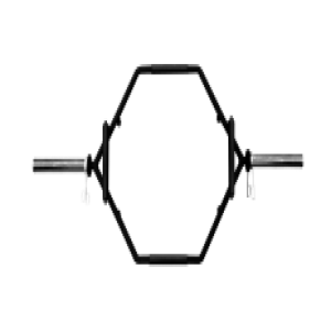 BARRA HEXAGONAL PEGADA INOX OLIMPICA