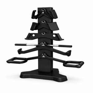 KIT PUXADORES ANATÔMICOS 6 PEÇAS + SUPORTE