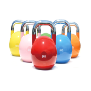 Kit Kettlebell de Competição -  4 - 6 - 8 - 10 - 12kg