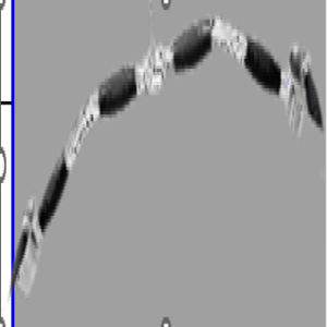 Pegador Duplo em D Emborrachado