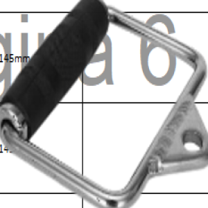 Puxador Estribo Crossover Emborrachado