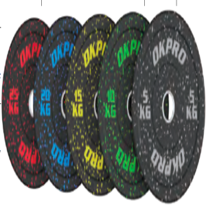 Anilha Colorida emborrachada - 2,5KG